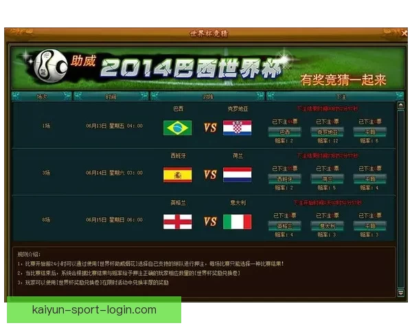 世界杯胜负竞猜全攻略 乐享每一场激情对决的预测乐趣